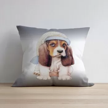 Husa de perna, a1086, 43x43 cm, 50% Bumbac / 50% Poliester, Multicolor imagine