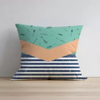Husa de perna, a1100, 43x43 cm, 50% Bumbac / 50% Poliester, Multicolor imagine