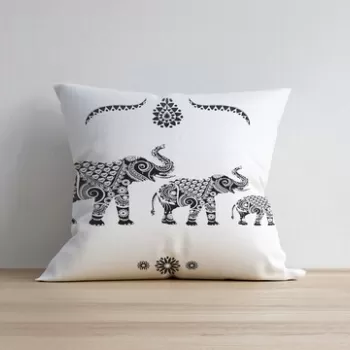 Husa de perna, a1105, 43x43 cm, 50% Bumbac / 50% Poliester, Multicolor imagine