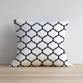 Husa de perna, a1107, 43x43 cm, 50% Bumbac / 50% Poliester, Multicolor imagine