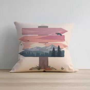 Husa de perna, a1131, 43x43 cm, 50% Bumbac / 50% Poliester, Multicolor imagine