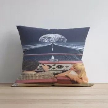 Husa de perna, a1133, 43x43 cm, 50% Bumbac / 50% Poliester, Multicolor imagine