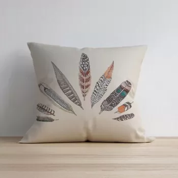 Husa de perna, a1144, 43x43 cm, 50% Bumbac / 50% Poliester, Multicolor imagine