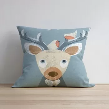 Husa de perna, a1156, 43x43 cm, 50% Bumbac / 50% Poliester, Multicolor imagine
