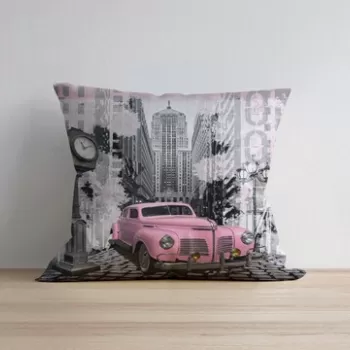 Husa de perna, a1163, 43x43 cm, 50% Bumbac / 50% Poliester, Multicolor imagine