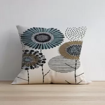 Husa de perna, a1165, 43x43 cm, 50% Bumbac / 50% Poliester, Multicolor imagine