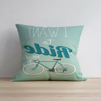 Husa de perna, a1173, 43x43 cm, 50% Bumbac / 50% Poliester, Multicolor imagine