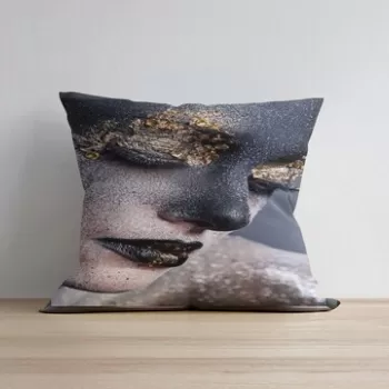 Husa de perna, a1181, 43x43 cm, 50% Bumbac / 50% Poliester, Multicolor imagine