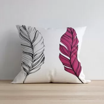 Husa de perna, a1184, 43x43 cm, 50% Bumbac / 50% Poliester, Multicolor imagine