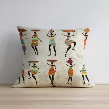 Husa de perna, a1192, 43x43 cm, 50% Bumbac / 50% Poliester, Multicolor imagine