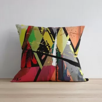 Husa de perna, a1195, 43x43 cm, 50% Bumbac / 50% Poliester, Multicolor imagine
