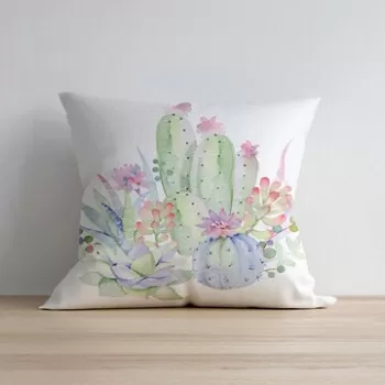 Husa de perna, a1209, 43x43 cm, 50% Bumbac / 50% Poliester, Multicolor imagine