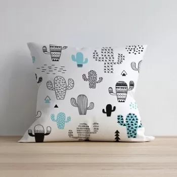 Husa de perna, a1215, 43x43 cm, 50% Bumbac / 50% Poliester, Multicolor imagine