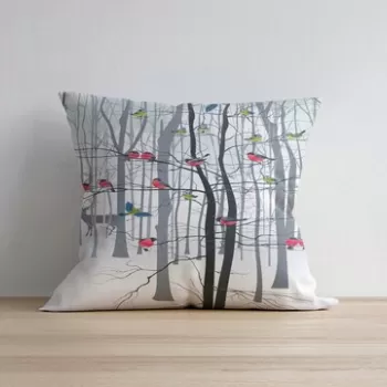Husa de perna, a1216, 43x43 cm, 50% Bumbac / 50% Poliester, Multicolor imagine