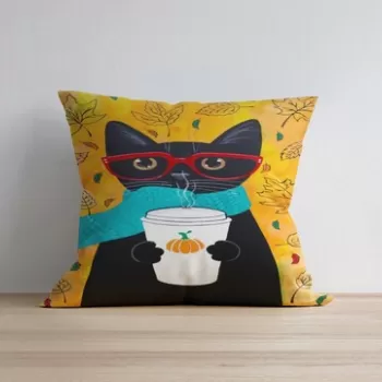 Husa de perna, a1222, 43x43 cm, 50% Bumbac / 50% Poliester, Multicolor imagine