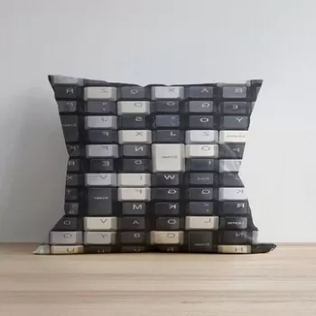 Husa de perna, a1225, 43x43 cm, 50% Bumbac / 50% Poliester, Multicolor imagine