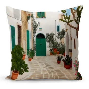 Husa de perna, Artkirbohem-134, 43x43 cm, Poliester, Multicolor imagine