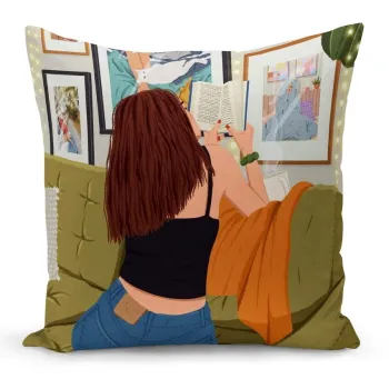Husa de perna, Artkirbohem-74, 43x43 cm, Poliester, Multicolor imagine