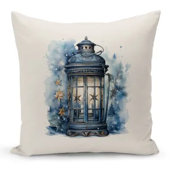 Husa de perna, Artkirchrst-05, 43x43 cm, Multicolor imagine