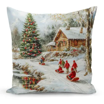 Husa de perna, Artkirchrst-1001, 43x43 cm, Multicolor imagine