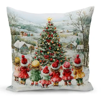 Husa de perna, Artkirchrst-1002, 43x43 cm, Multicolor imagine