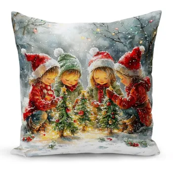 Husa de perna, Artkirchrst-1006, 43x43 cm, Multicolor imagine