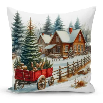 Husa de perna, Artkirchrst-1031, 43x43 cm, Multicolor imagine