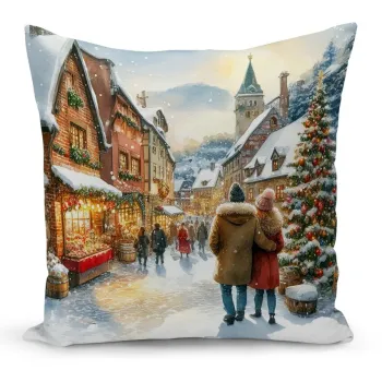 Husa de perna, Artkirchrst-1038, 43x43 cm, Multicolor imagine
