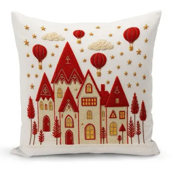 Husa de perna, Artkirchrst-842, 43x43 cm, Multicolor imagine