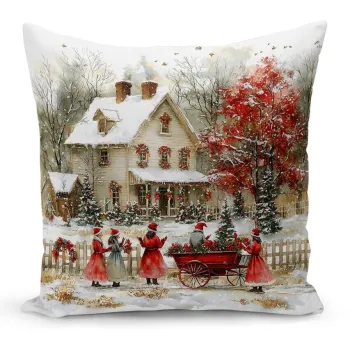 Husa de perna, Artkirchrst-886, 43x43 cm, Multicolor imagine