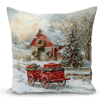 Husa de perna, Artkirchrst-887, 43x43 cm, Multicolor imagine