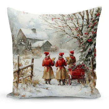 Husa de perna, Artkirchrst-890, 43x43 cm, Multicolor imagine