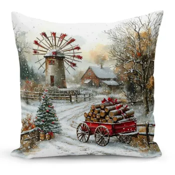 Husa de perna, Artkirchrst-892, 43x43 cm, Multicolor imagine