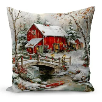 Husa de perna, Artkirchrst-946, 43x43 cm, Multicolor imagine