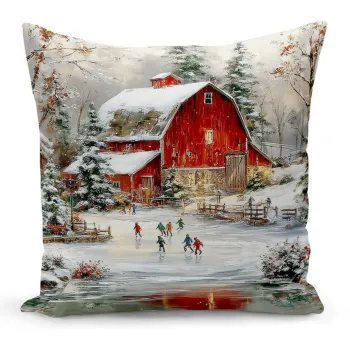 Husa de perna, Artkirchrst-947, 43x43 cm, Multicolor imagine
