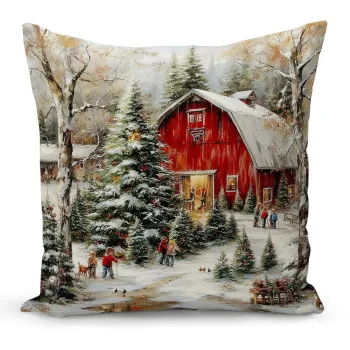 Husa de perna, Artkirchrst-949, 43x43 cm, Multicolor imagine
