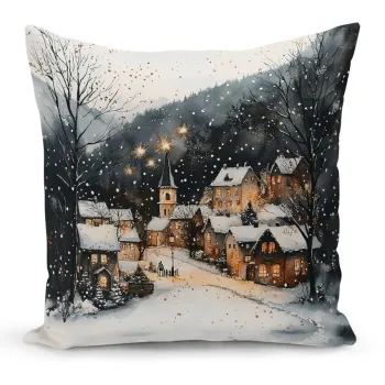 Husa de perna, Artkirchrst-960, 43x43 cm, Multicolor imagine