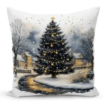 Husa de perna, Artkirchrst-963, 43x43 cm, Multicolor imagine