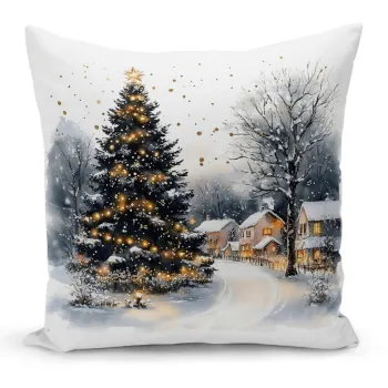 Husa de perna, Artkirchrst-964, 43x43 cm, Multicolor imagine