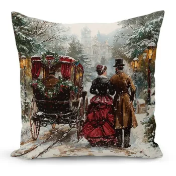 Husa de perna, Artkirchrst-970, 43x43 cm, Multicolor imagine