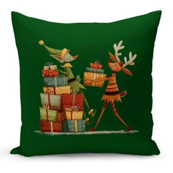 Husa de perna, Artkirchrst-987, 43x43 cm, Multicolor imagine