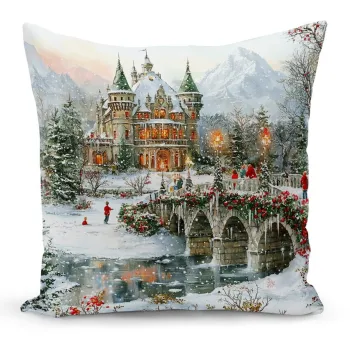 Husa de perna, Artkirchrst-999, 43x43 cm, Multicolor imagine