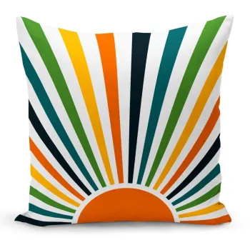 Husa de perna, Artkirminima-159, 43x43 cm, Poliester, Multicolor imagine