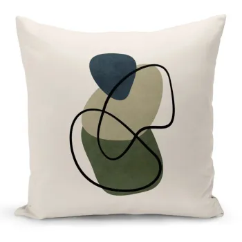 Husa de perna, Artkirminima-44, 43x43 cm, Poliester, Multicolor imagine