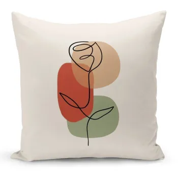 Husa de perna, Artkirminima-87, 43x43 cm, Poliester, Multicolor imagine