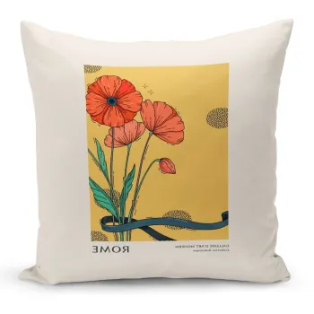Husa de perna, Artkirsanat-29, 43x43 cm, Poliester, Multicolor imagine