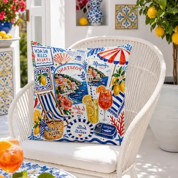 Husa de perna, Dsypoparts-06, 43x43 cm, Poliester, Multicolor imagine