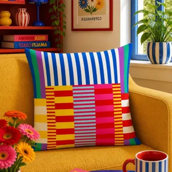 Husa de perna, Dsypoparts-131, 43x43 cm, Poliester, Multicolor imagine