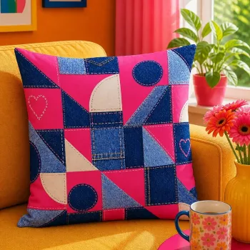 Husa de perna, Dsypoparts-90, 43x43 cm, Poliester, Multicolor imagine
