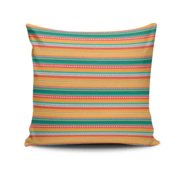 Husa de perna, NKLF-141, 43x43 cm, 50% Bumbac / 50% Poliester, Multicolor imagine